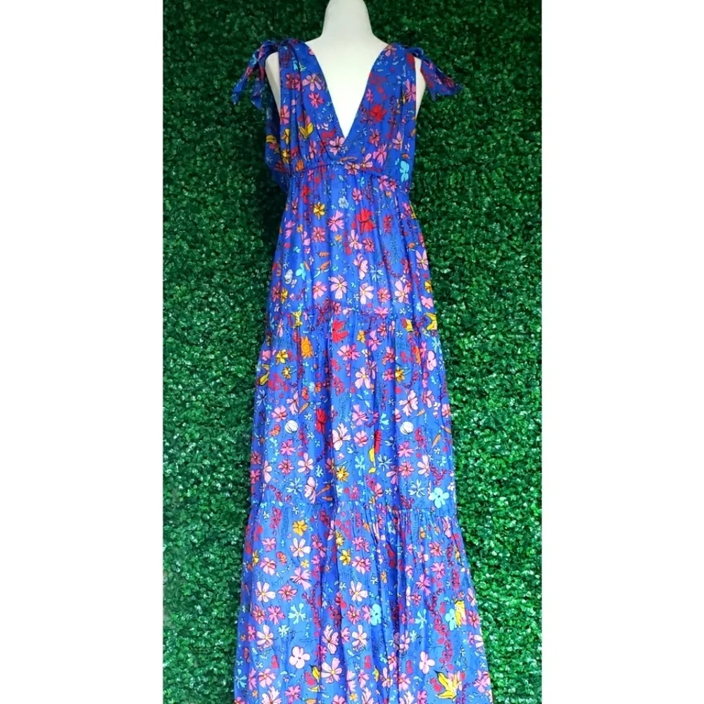 80. J.Crew X Dauphinette maxi cover-up dress in cornucopia floral